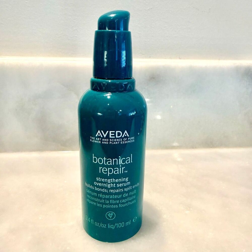 NWT Aveda Botanical Repair Strengthening Overnight Hair Serum 3.4 oz